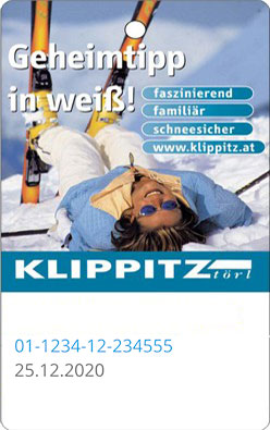 Liftticket Klippitztörl