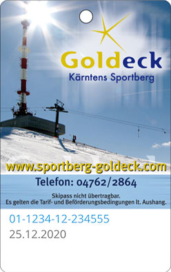 Liftticket Goldeck