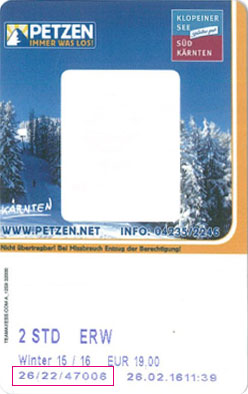 Liftticket PETZEN – Top of Südkärnten