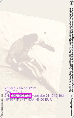 Liftticket Lech Zürs am Arlberg