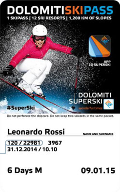 Liftticket Saslong