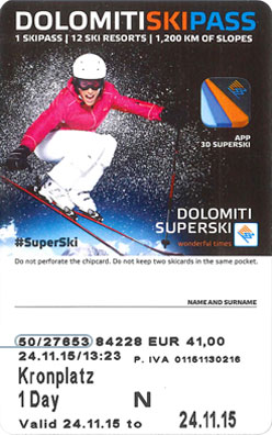 Liftticket Kronplatz