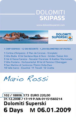 Liftticket Obereggen – Ski Center Latemar