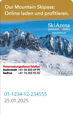 Liftticket Andermatt Sedrun Disentis