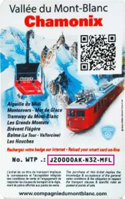 Liftticket Chamonix Mont-Blanc