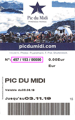 Liftticket Pic du Midi