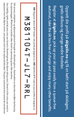 Liftticket SkiGeilo