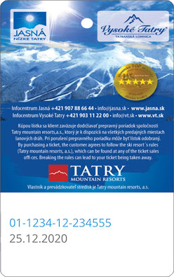 Liftticket Jasná Nízke Tatry